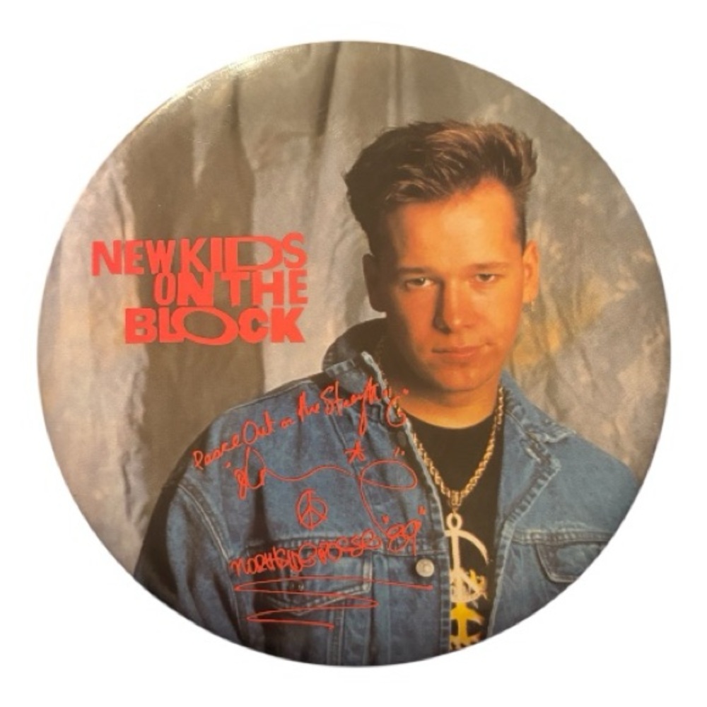 New Kids on the Block Collectible Pin Donnie
